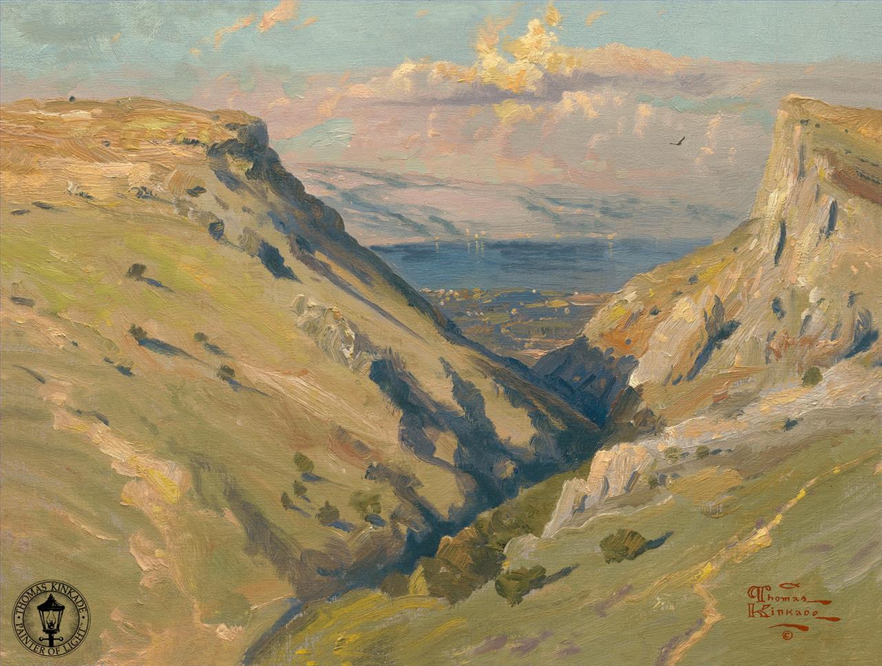 Mont Arbel Thomas Kinkade Peintures à l'huile
